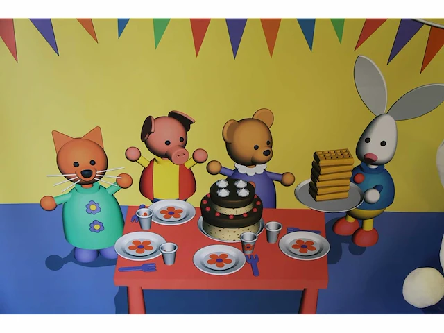 Hopla decor, hopla mascotte kostuum en promotiematerialen - afbeelding 10 van  22