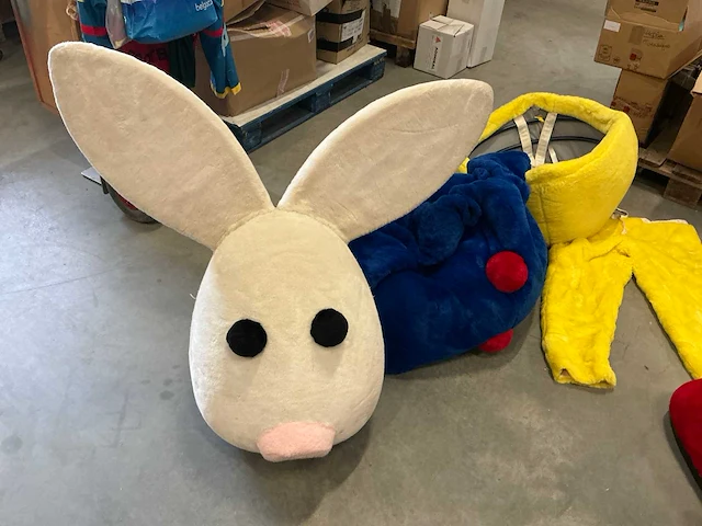 Hopla decor, hopla mascotte kostuum en promotiematerialen - afbeelding 18 van  22