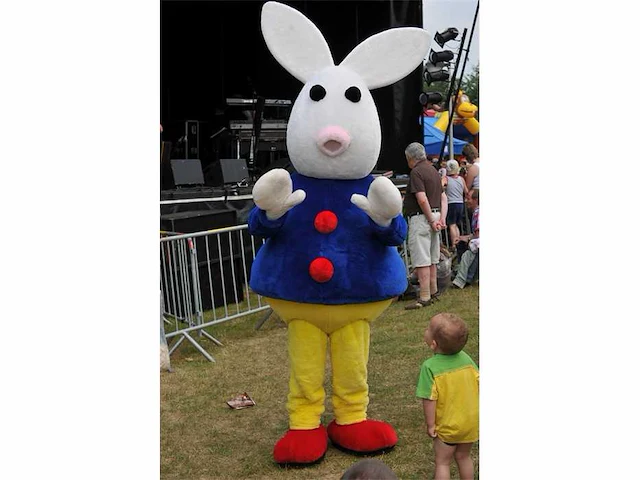 Hopla decor, hopla mascotte kostuum en promotiematerialen - afbeelding 19 van  22