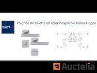 Hoppe dallas roestvrijstalen toilethandvat - afbeelding 1 van  1