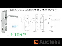 Hoppe liverpool pz 92 mm voordeurset - afbeelding 2 van  2