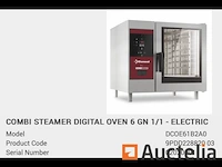 Horeca diamond combi steamer 6 gn elektrisch - afbeelding 1 van  4