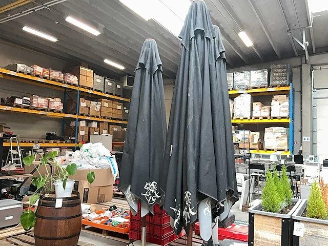 Horeca parasol (3x) - afbeelding 1 van  6