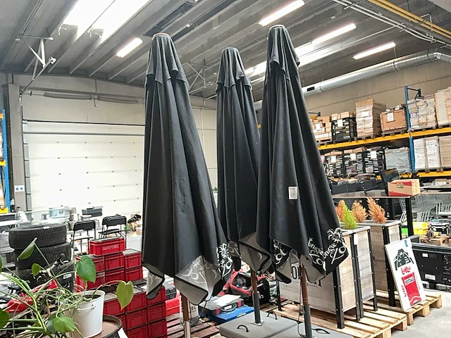 Horeca parasol (3x) - afbeelding 2 van  6