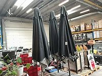 Horeca parasol (3x) - afbeelding 2 van  6
