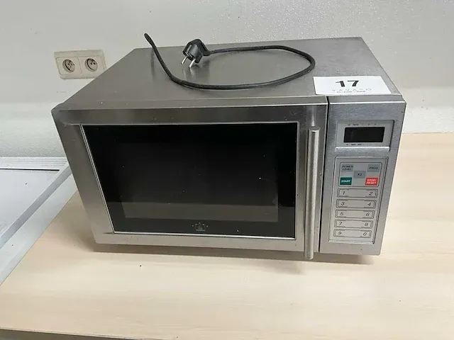 Horeca select gmw1025 rvs magnetron - afbeelding 1 van  4