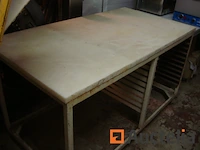 Horeca teflon tafel - afbeelding 1 van  4