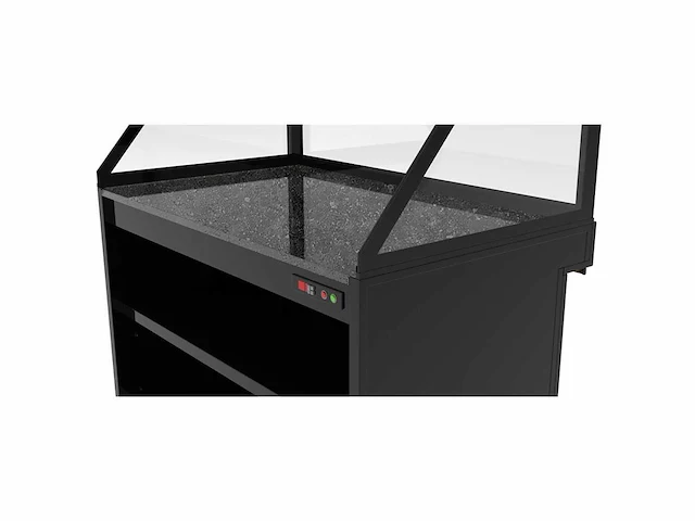 Horeca warmhoud vitrine oslo granieten plaat 180x80x140 - afbeelding 6 van  10