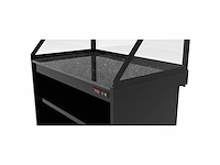 Horeca warmhoud vitrine oslo granieten plaat 180x80x140 - afbeelding 6 van  10