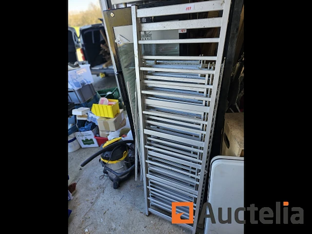 Horeca:lot 128: aluminium legbord - afbeelding 4 van  4