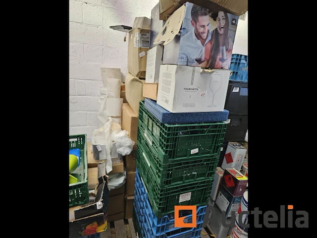 Horeca:lot 161: zak + glas+diversen - afbeelding 1 van  23