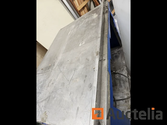Horeca:lot 236: rvs tafel + steelpan - afbeelding 6 van  10