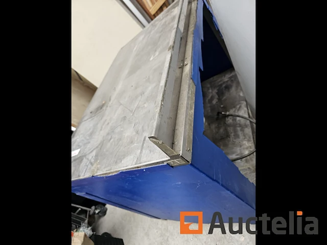 Horeca:lot 236: rvs tafel + steelpan - afbeelding 8 van  10