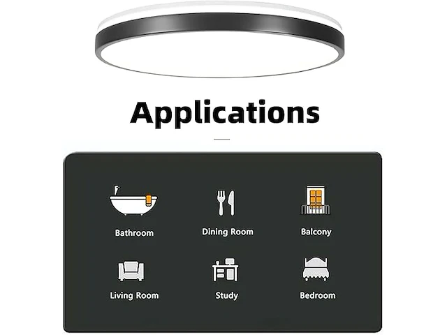 Horevo bluetooth-plafondlamp - afbeelding 2 van  5