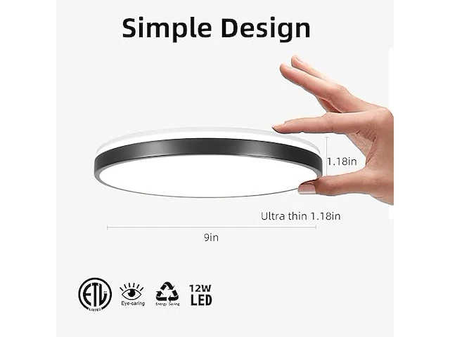 Horevo bluetooth-plafondlamp - afbeelding 3 van  5