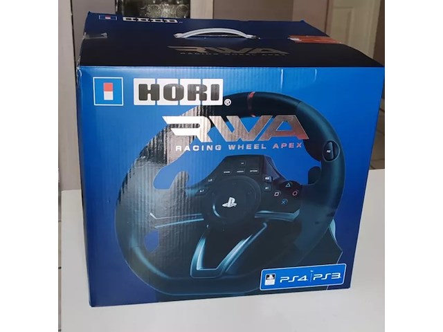 Hori racing wheel apex - gaming racestuur - inclusief pedalen - afbeelding 1 van  1