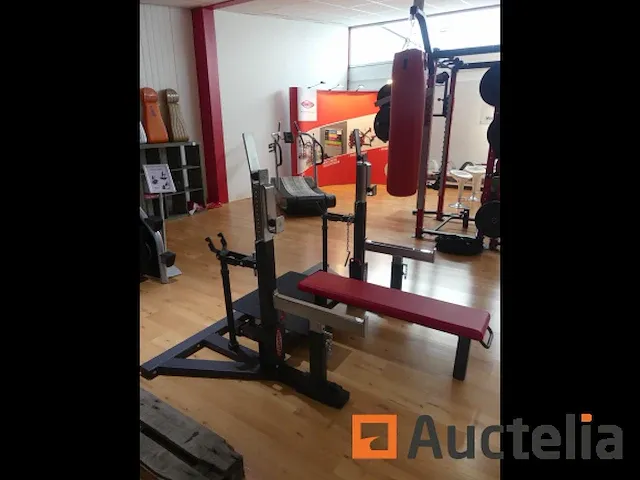 Horizontale bank (belichting model) panatta powerlifting combo (1pwl102) - afbeelding 1 van  8