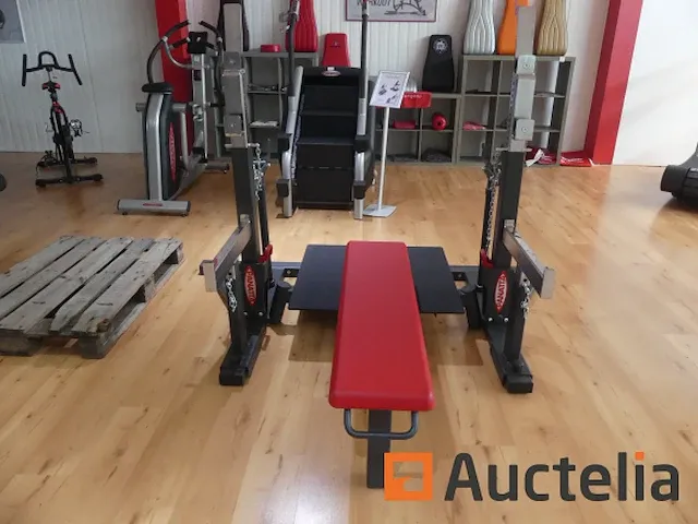 Horizontale bank (belichting model) panatta powerlifting combo (1pwl102) - afbeelding 3 van  8