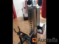 Horizontale bank (belichting model) panatta powerlifting combo (1pwl102) - afbeelding 4 van  8