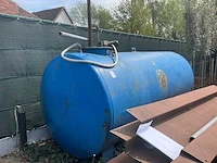 Horizontale brandstof opslagtank - afbeelding 1 van  5