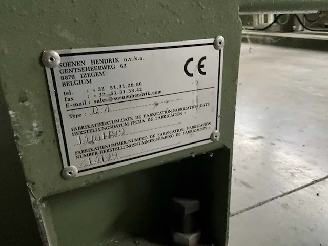 Horizontale cnc lasmachine soenen hendrik q4 - afbeelding 25 van  25