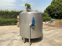Horizontale opslagmengtank 3000l - afbeelding 1 van  8