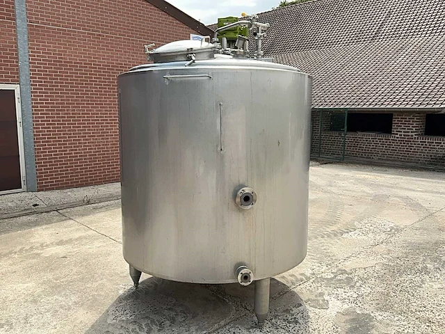 Horizontale opslagmengtank 3000l - afbeelding 4 van  8