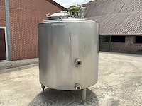 Horizontale opslagmengtank 3000l - afbeelding 4 van  8