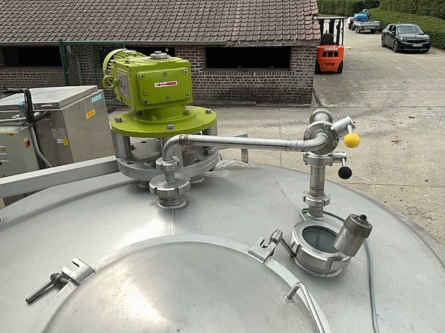 Horizontale opslagmengtank 3000l - afbeelding 5 van  8