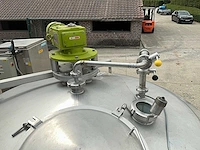 Horizontale opslagmengtank 3000l - afbeelding 5 van  8