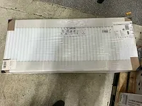 Horizontale radiator nn, afm plm 1400 x 600 x 22mm - afbeelding 1 van  2