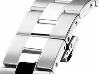 Horloge antverpia silver case & bracelet - grey dial - afbeelding 3 van  4