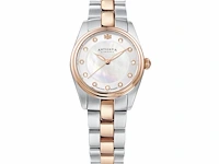 Horloge antverpia silver/pink case & bracelet - pearl dial - afbeelding 1 van  4