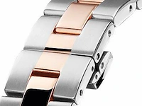 Horloge antverpia silver/pink case & bracelet - pearl dial - afbeelding 3 van  4
