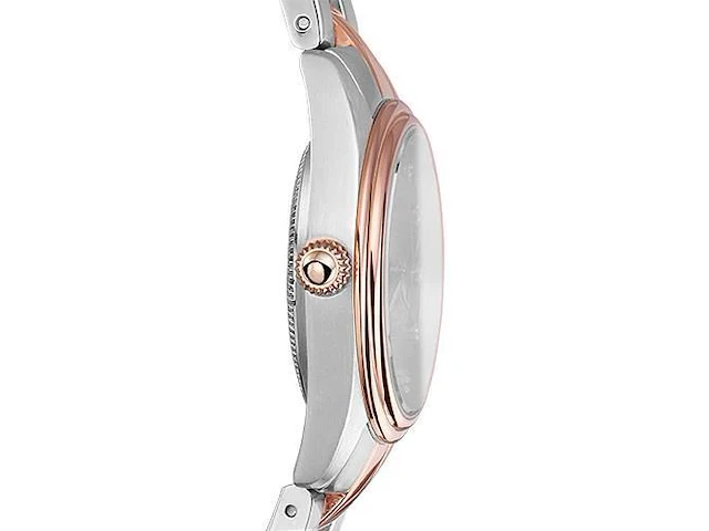 Horloge antverpia silver/pink case & bracelet - pearl dial - afbeelding 4 van  4