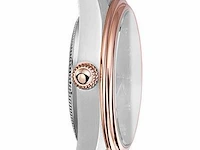 Horloge antverpia silver/pink case & bracelet - pearl dial - afbeelding 4 van  4