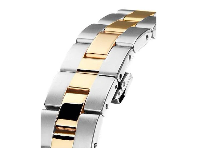 Horloge antverpia silver/yellow case & bracelet - yellow dial - afbeelding 3 van  4