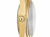 Horloge antverpia yellow case & bracelet - black dial - afbeelding 4 van  4