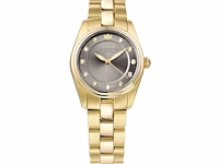 Horloge antverpia yellow case & bracelet - grey dial - afbeelding 1 van  4