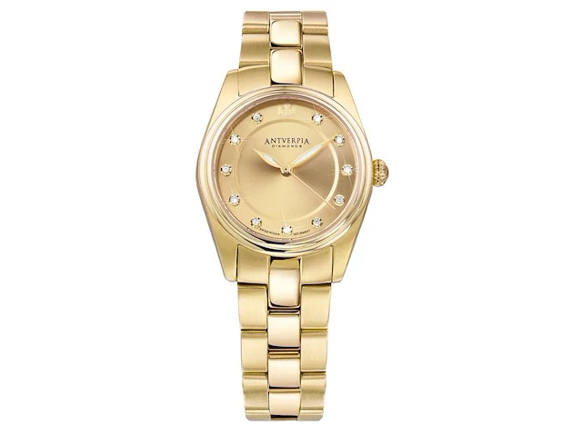Horloge antverpia yellow case & bracelet - yellow dial - afbeelding 1 van  4