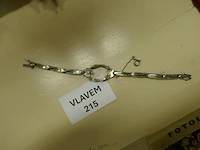 Horloge band in zilver - afbeelding 1 van  1