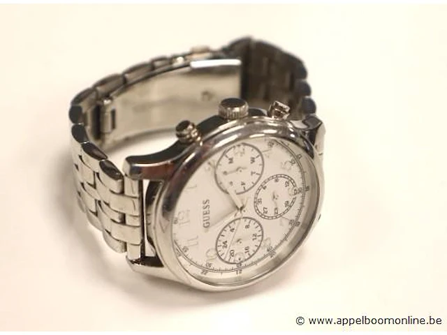 Horloge guess u1018l, mogelijks gebruikssporen, werking niet gekend - afbeelding 2 van  4