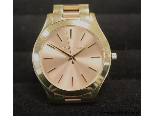 Horloge michael kors mk 3493, mogelijk gebruikssporen, werking niet gekend - afbeelding 2 van  6