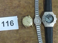 Horloges, 3 stuks - afbeelding 1 van  3