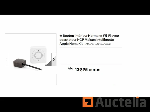 Hörmann wlan-drukknop met apple-adapter - afbeelding 1 van  2