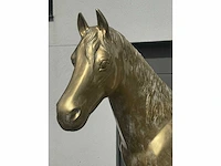 Horse xl gold h185cm - afbeelding 2 van  5