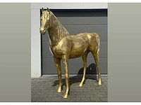 Horse xl gold h185cm - afbeelding 3 van  5