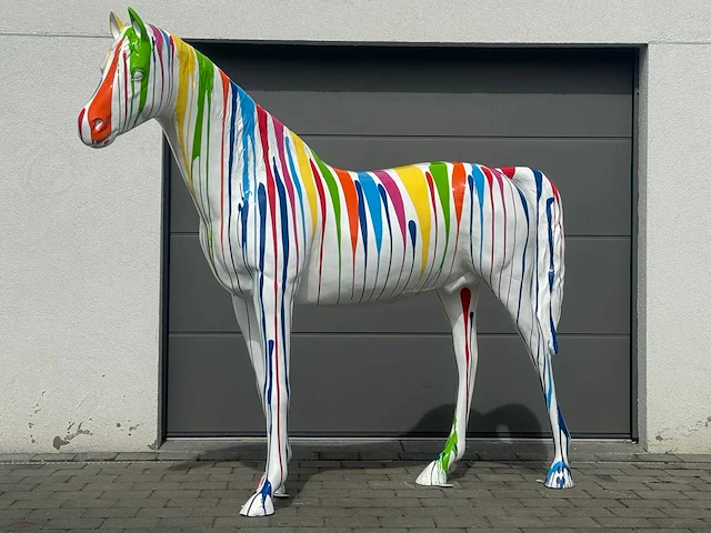 Horse xl white/color h185cm - afbeelding 1 van  2