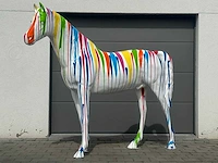 Horse xl white/color h185cm - afbeelding 1 van  2