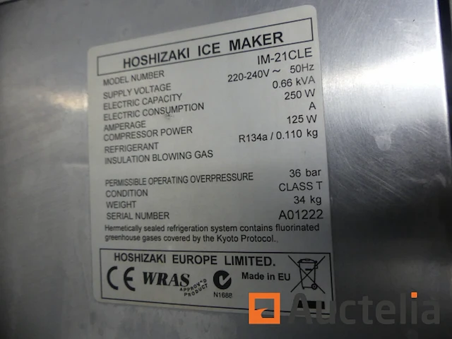 Hoshizaki ijsmachine im-21cle - afbeelding 1 van  5